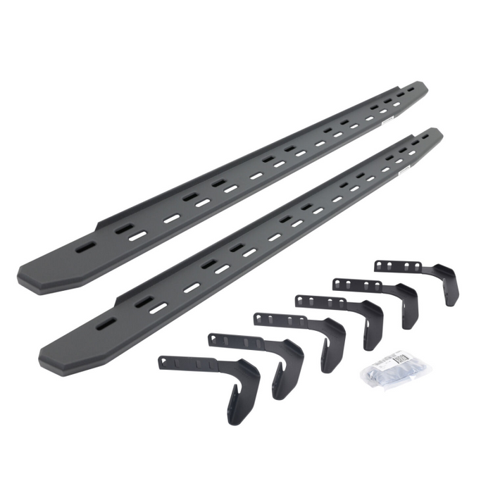 Go Rhino RB30 Slim Line Running Boards with Mounting Bracket Kit Model 69617680SPC