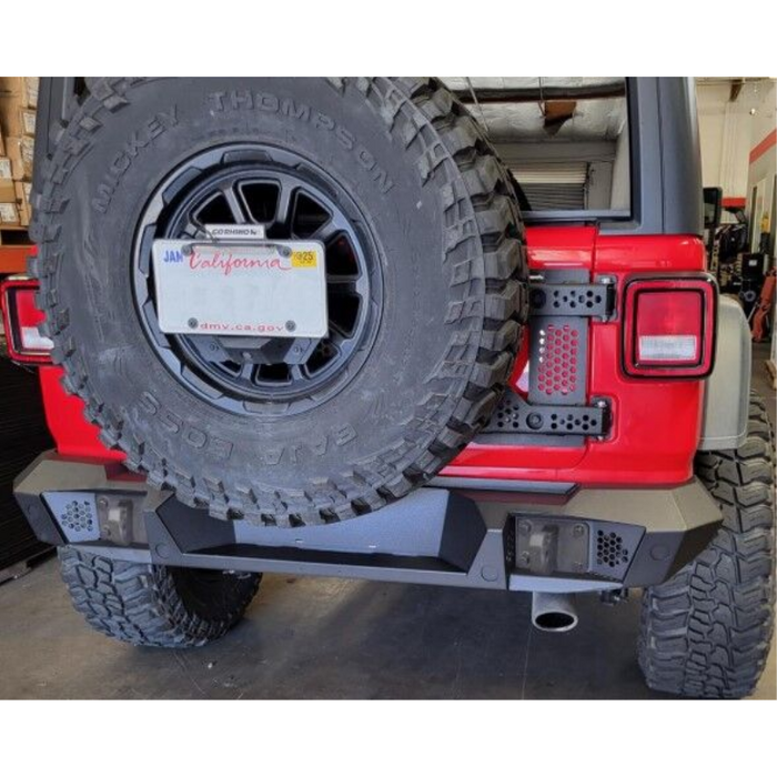 Go Rhino Trailline Rear Full Width Bumper for Jeep Wrangler JL Model 274120T