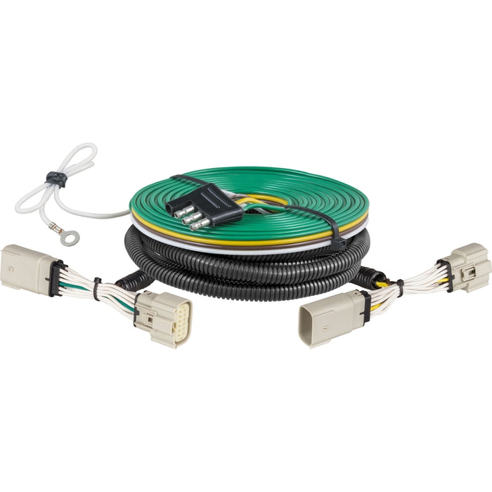 CURT Custom Towed-Vehicle RV Wiring Harness for Dinghy Towing, Fits Select Ford F-150 Model 52104