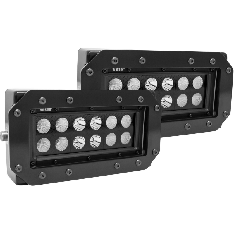 Westin HDX Flush Mount B-FORCE LED Light Kit 6 in. LED Light Bars Mode ...