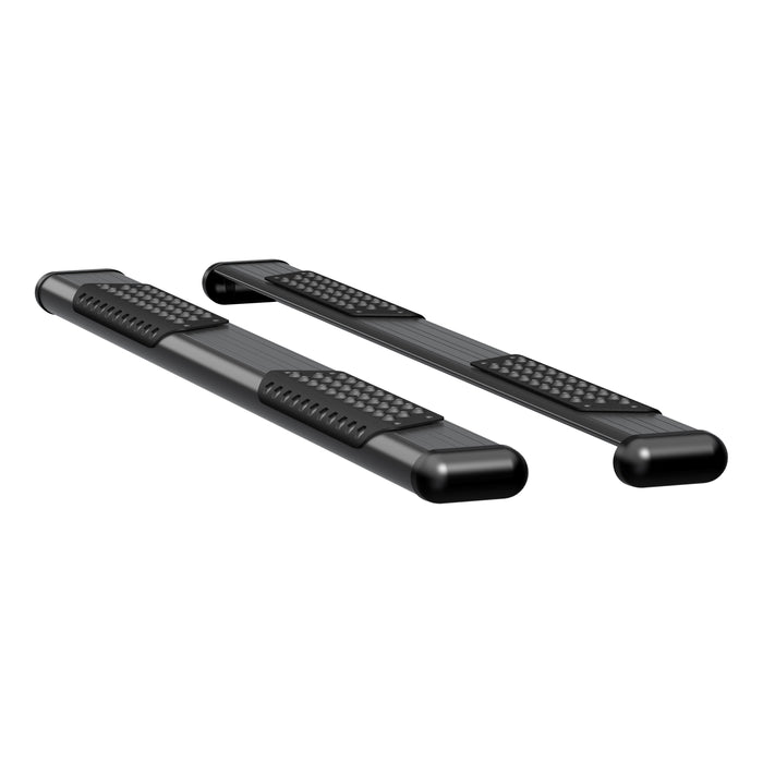 Luverne O-Mega II 6" x 72" Black Aluminum Step Nerf Bars Model 584072-571134
