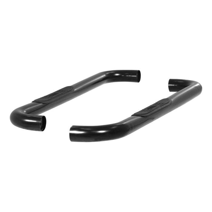 ARIES 3" Round Black Steel Step Nerf Bars Model 203040
