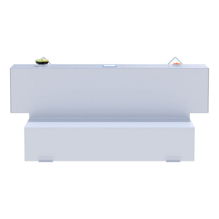 UWS White Hammerhead-Style 100-Gallon L-Shape Steel Transfer Tank Model ST-100HH-W