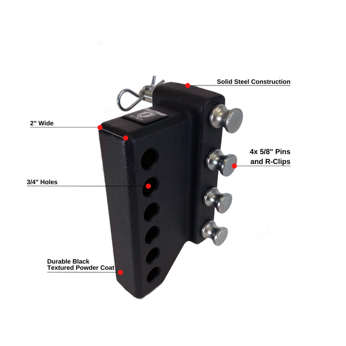 BulletProof Hitches Heavy Duty Weight Distribution Adapter Model HDWDA