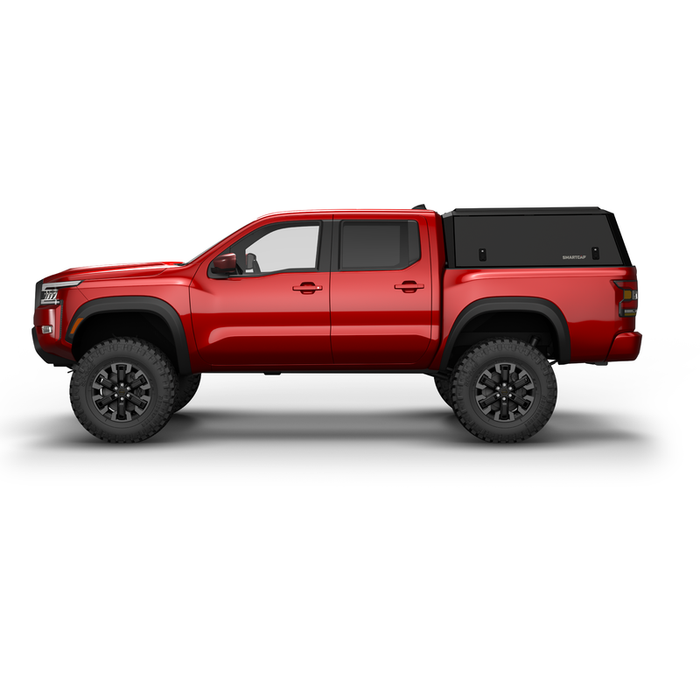 SmartCap Matte Black Truck Bed Cap EDGE Defender Series w/ Vertical Locks Model ED0930-BN