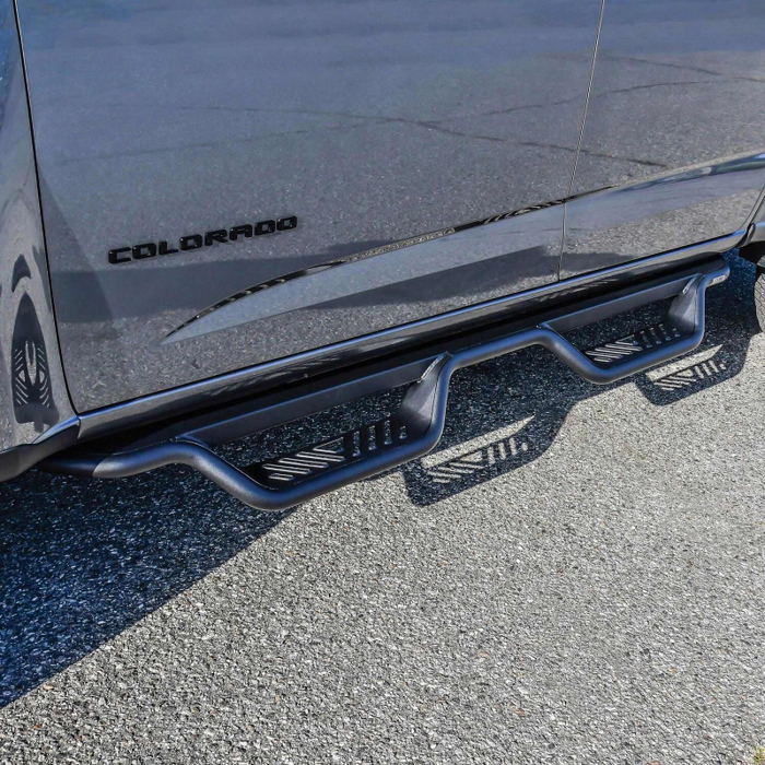 Westin Outlaw Drop Side Steps Textured Black Model 20-14015