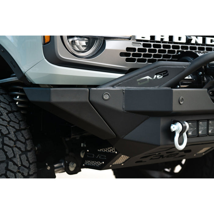 DV8 Offroad 2021-2025 Ford Bronco Fs-15 Series Winch Front Bumper Model FBBR-02
