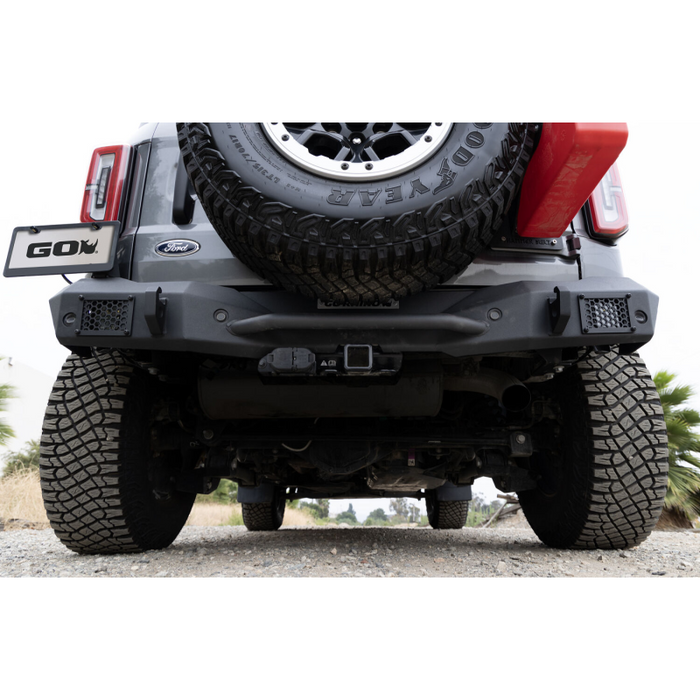 Go Rhino Rockline Rear Full Width Bumper for Ford Bronco Model 371400T