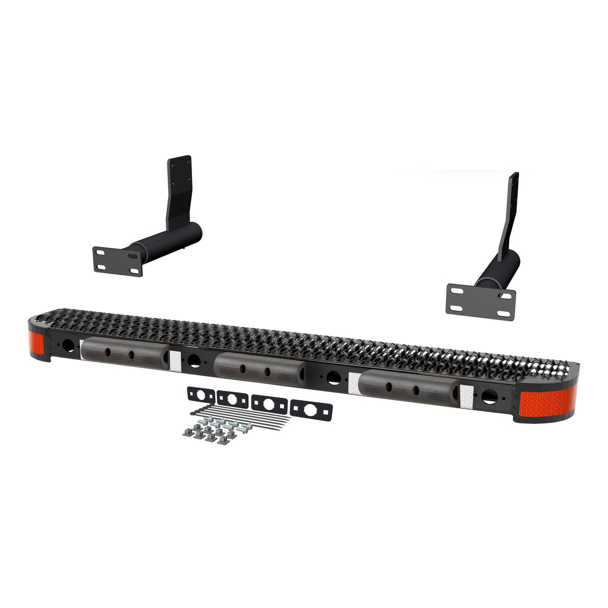 Linex Rear Step Bumper Luverne Impact Shock-Absorbing Rear Bumper Step Fleet Kit Select Sprin ...