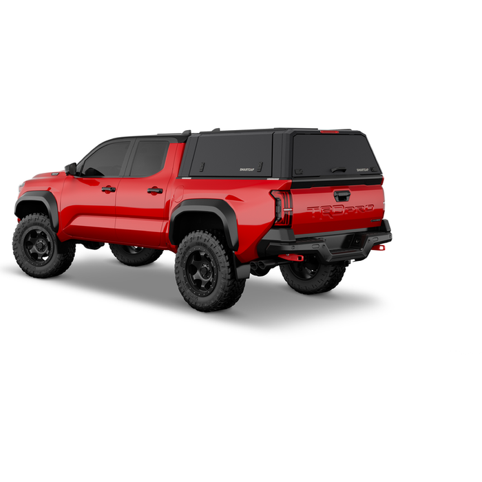 SmartCap Matte Black Truck Bed Cap EVOd Defender Series w/ Vertical Locks Model ED1312-MB