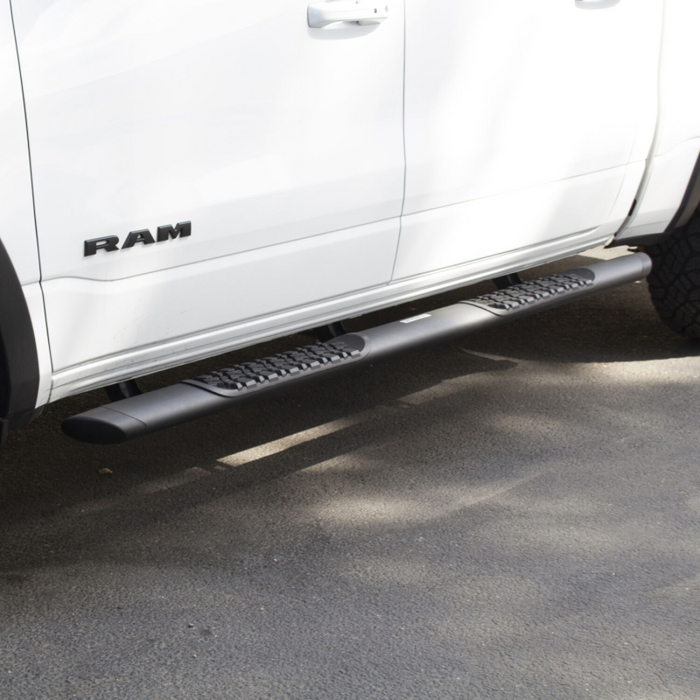 Go Rhino V-Series V3 Aluminum Step Nerf Bars and Mounting Brackets Kit Textured Black Model V3430687T