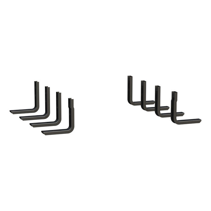 Luverne Regal 7 Black Stainless 78" Oval Side Steps Select Ford F250 F350 F450 F550 Model 277078-409922