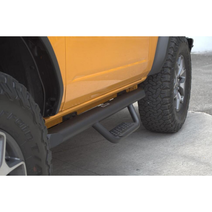 Go Rhino Dominator Xtreme D2 Side Steps with Rocker Panel Mounting Bracket Kit Model D224131T