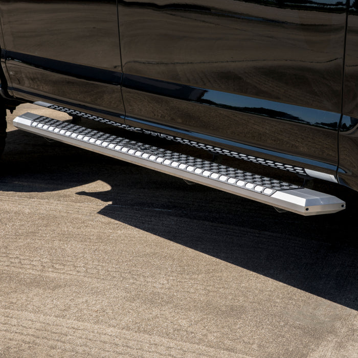 ARIES AdvantEDGE 5-1/2" x 91" Chrome Aluminum Running Boards Model 2555048