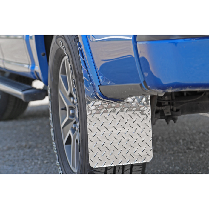 Dee Zee Brite-Tread Aluminum Mud Flaps Model DZ1808