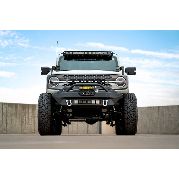 DV8 Offroad 2021-2025 Ford Bronco Fs-15 Series Winch Front Bumper Model FBBR-02