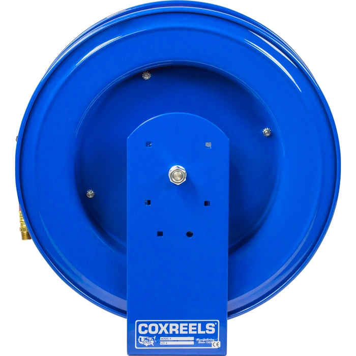Coxreels E Series Spring Driven Enclosed Cabinet Hose Reel 3/8 in. x 50 ft. - Hose Included 300 PSI Model E-LP-350