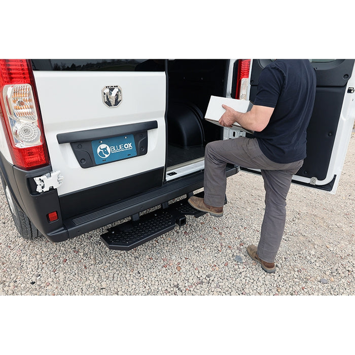 Blue Ox Receiver Hitch with Integrated Step, Class III, 2" Receiver Model BXH3013