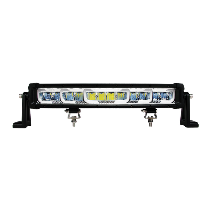 TrailFX 7" Light Bar SRS 4X8W Flood/Spot Combo With Auxillary Lights Model 7SRSAUX