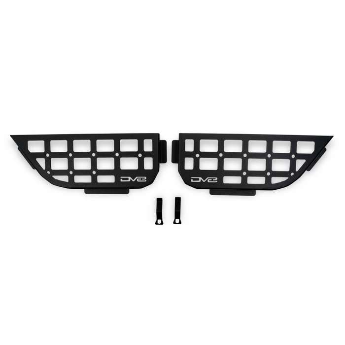 DV8 Offroad 2018-2026 Jeep WranglerJLU Gladiator JT Slim Rear Door ONLY Molle Pockets Model MPJL-08