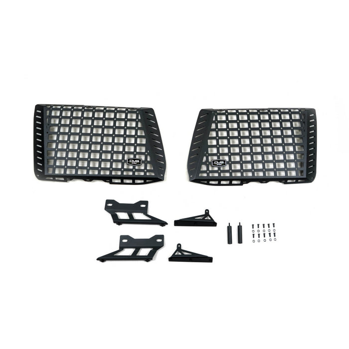 DV8 Offroad 2024-2025 Toyota Land Cruiser Lexus GX550 Rear Window Pocket Molle Panels Model MPT4-01