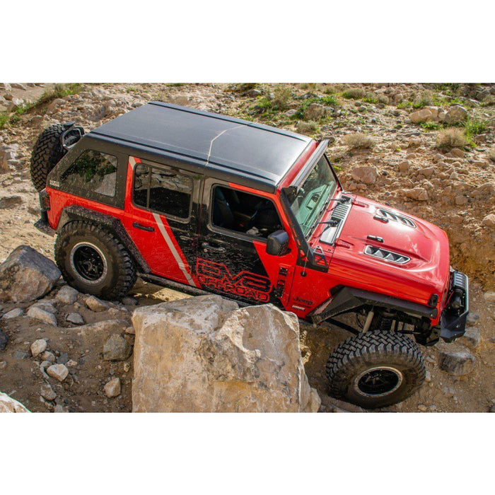 DV8 Offroad 2018-2025 Jeep Wrangler JL JLU Gladiator JT Rubicon Replica Hood Unpainted Model HDMBJL-TA