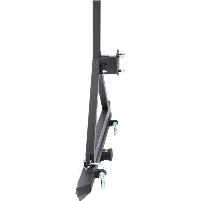 Smittybilt SRC Classic Rear Bumper W/ D-Rings, Hitch & Tire Carrier - Model 76651D