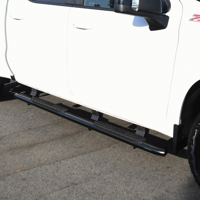 Westin PRO TRAXX 4 Oval Step Nerf Bars Black Steel Model 21-24135