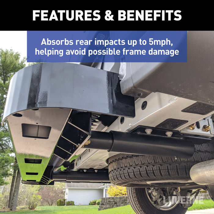 Luverne  Impact Shock-Absorbing Rear Bumper Step Fleet Kit Select Ford Transit Model 415358-571501-0