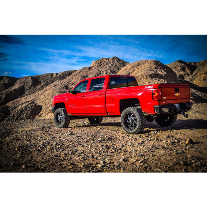 DV8 Offroad 2016-2018 Chevrolet Silverado 1500 Steel Rear Bumper Model RBCS1-02