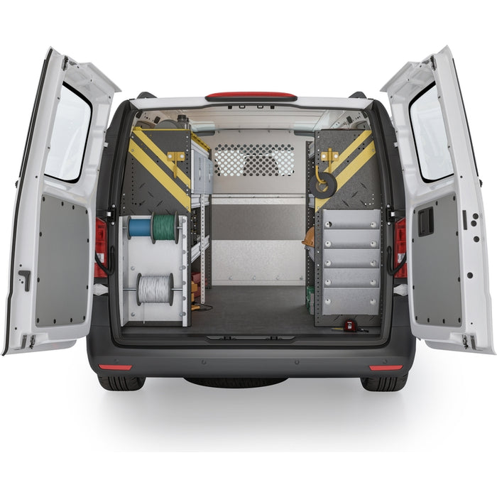 Ranger Design Electrician Van Shelving Package for Mercedes Metris All Wheelbase - Single Sliding Doors Model MML-11