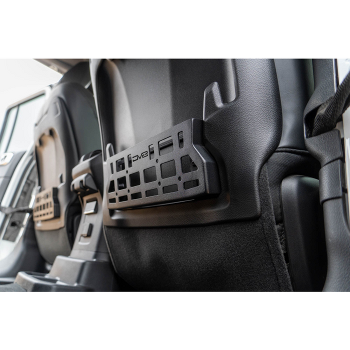 DV8 Offroad 2018-2025 Jeep Wrangler JL JLU Gladiator JT Seat Back Molle Pockets Model MPJL-09