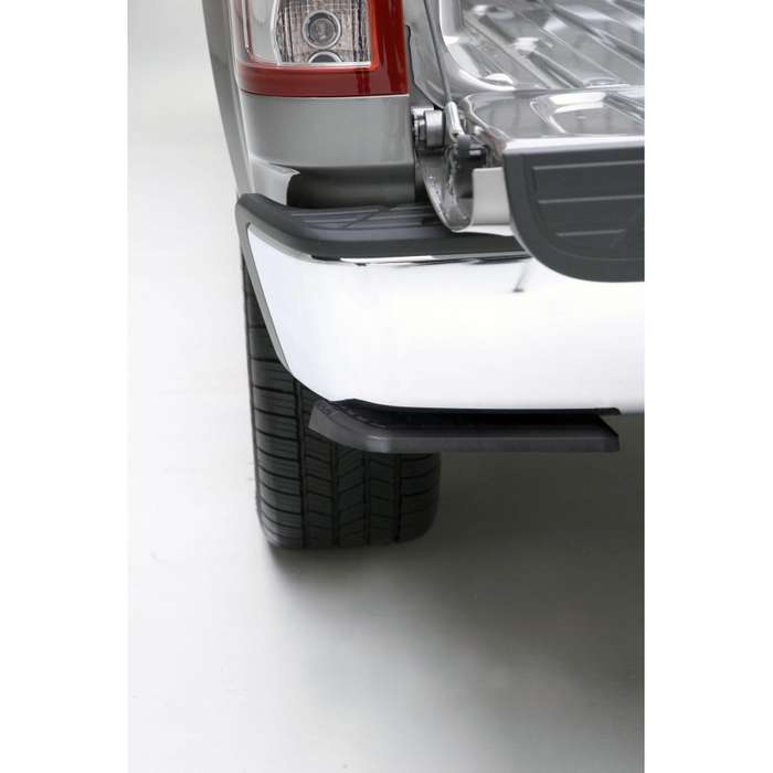 AMP Research Bedstep Flip Down Bumper Bed Step Model 75300-01A