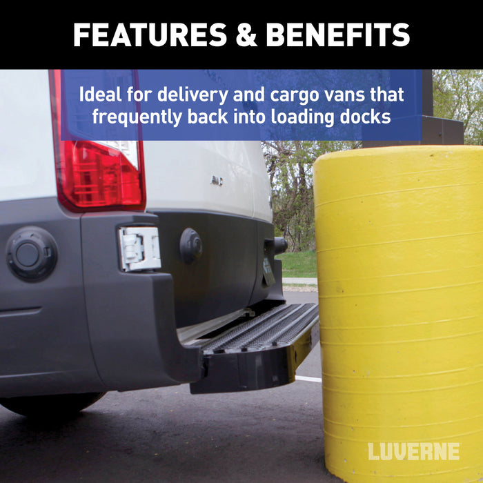 Luverne Impact Shock-Absorbing Rear Bumper Step, Select Ford Transit-150, 250, 350 Model 415358-571501