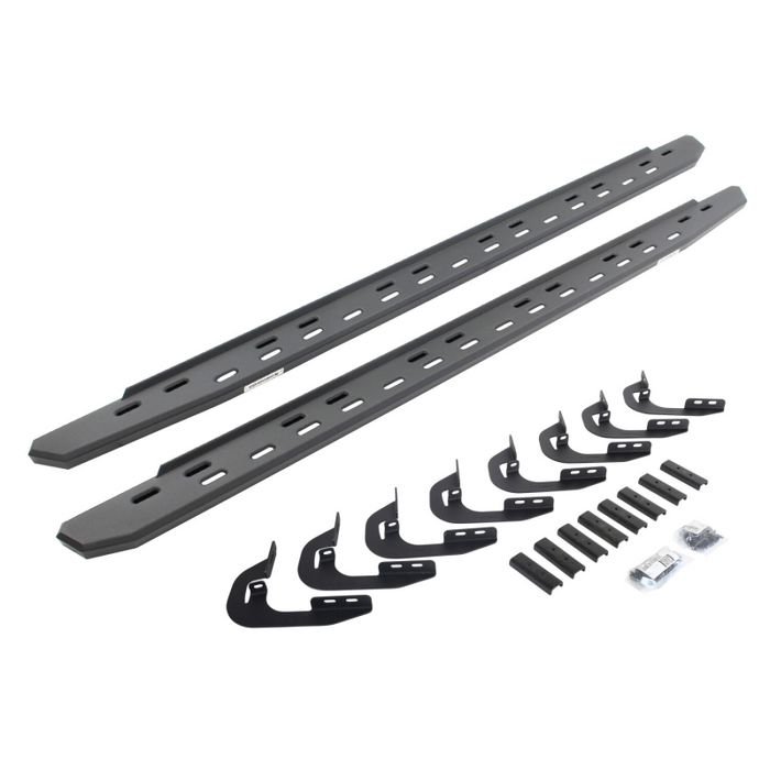 Go Rhino RB30 Slim Line Running Boards with Mounting Bracket Kit Model 69604787SPC