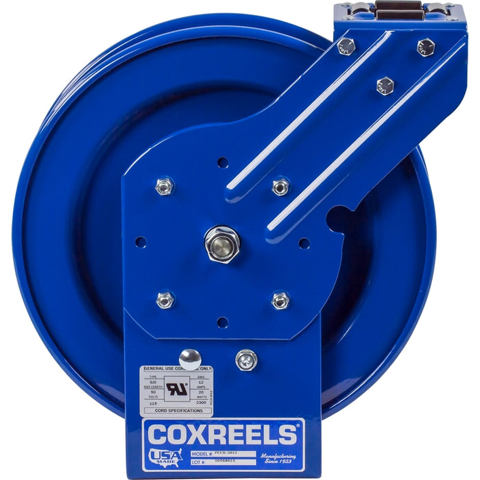 Coxreels PC Series Spring Driven Cord Reel 12 GA x 50 ft. - No Cord/Accessory Model PC13L-5012