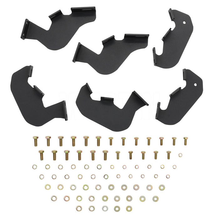 Westin HDX Drop Side Steps Stainless Black Textured Black Model 56-141952