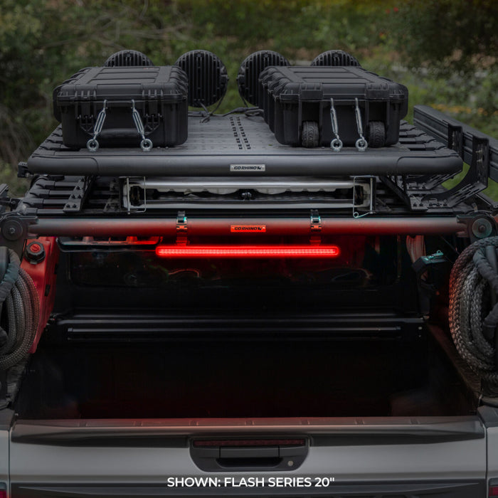 Go Rhino Flash Series 10" Multi-Function Slim LED Light Bar White/Amber/Red Model 750001014CBS