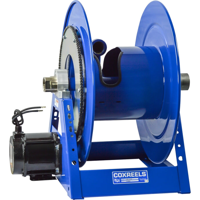 Coxreels 1185 Series 12V DC 1/2 HP Explosion-Proof Motorized Hose Reel 1-1/2 in. x 70 ft. - No Hose 1500 PSI Model 1185-2020-ED