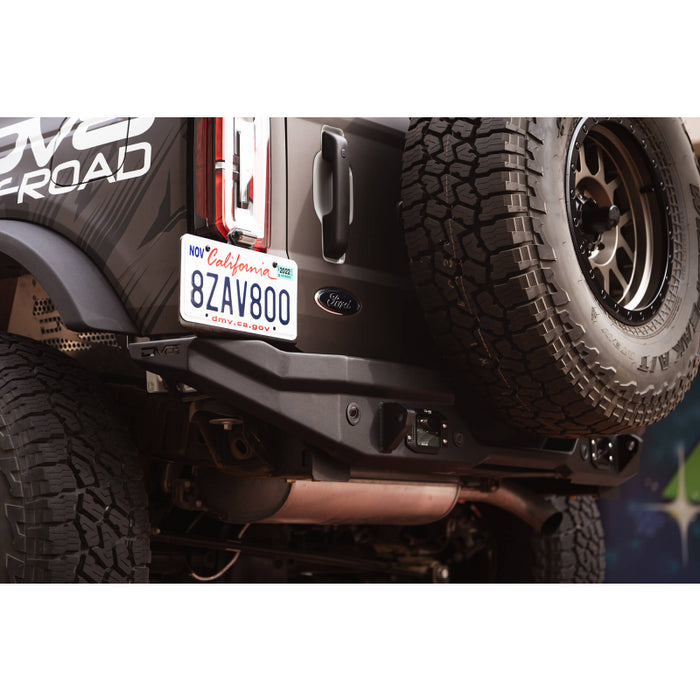 DV8 Offroad 2021-2025 Ford Bronco Fs-15 Series Rear Bumper Model RBBR-02