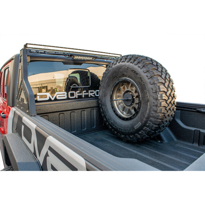 DV8 Offroad 2020-2025 Jeep Gladiator Stand-Up Spare Tire Mount Model TCGL-02