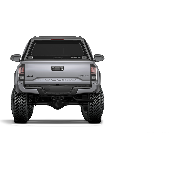 SmartCap Matte Black Truck Bed Cap EVO Sport Series w/ Vertical Locks Model EV1316-MB