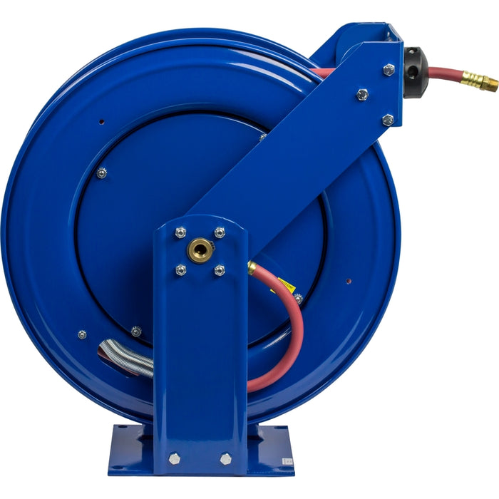 Coxreels T Series Supreme Duty Spring Driven Hose Reel 3/8 in. x 50 ft. - Hose Included 4000 PSI Model THP-N-350