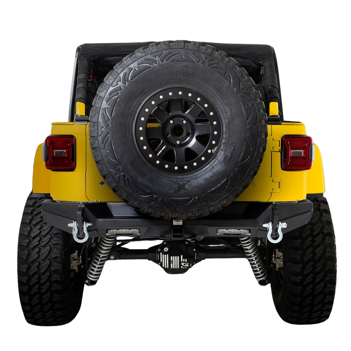 Smittybilt XRC Gen 2 Rear Bumper - Textured Black (18+ JL/JLU) Model 77858