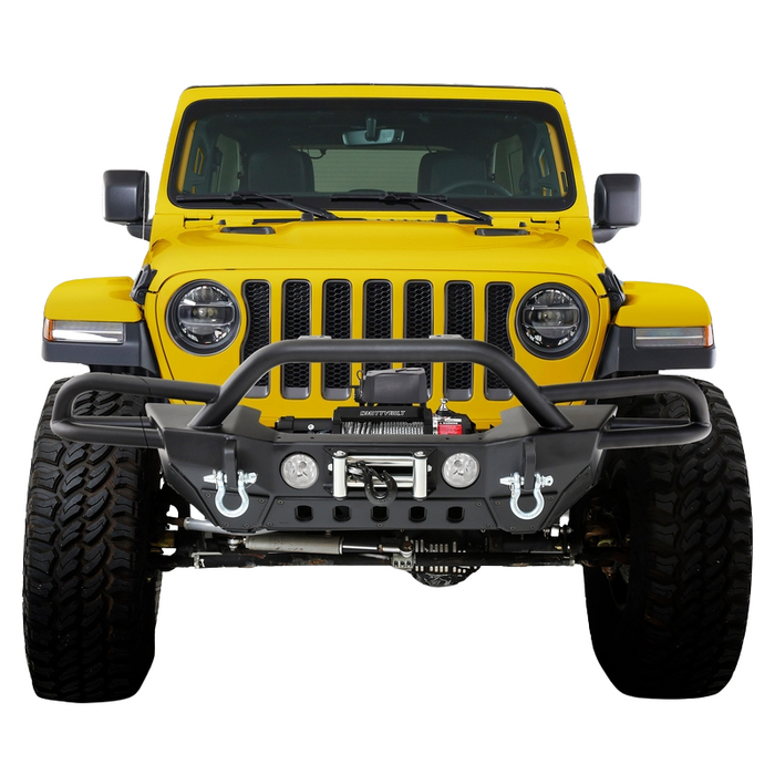 Smittybilt SRC Gen 2 Front Bumper - Textured Black (18+ JLU) Model 77724