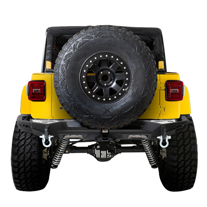 Smittybilt SRC Gen 2 Rear Bumper - Textured Black (18+ JL/JLU) Model 77714