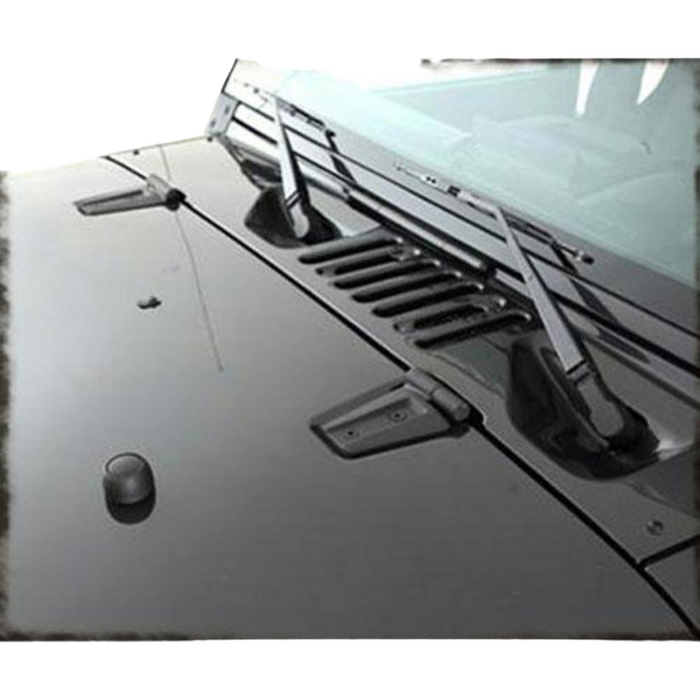 Smittybilt Complete Hood Kit - Black (07-18 JK/JKU) Model 7680