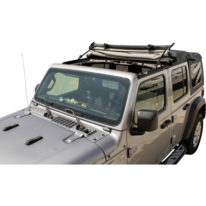 Smittybilt JLU Square Back Full Replacement Top Kit - 9093135K Model 9093135K