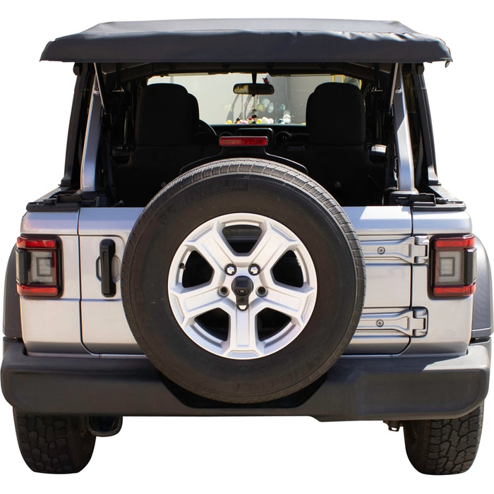 Smittybilt JLU Square Back Full Replacement Top Kit - 9093135K Model 9093135K