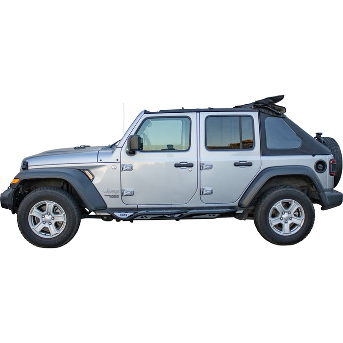 Smittybilt JLU Slant Back Top Kit - 9093235K Model 9093235K